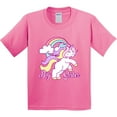 thumbnail image 3 of Inktastic Big Sister Unicorn Youth T-Shirt, 3 of 5