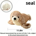 thumbnail image 4 of Chubby Seal Plush Toy Cute Plush Stuffed Marine Animal Sea Lion Pillow Soft Plush Stuffed Sea Lion Plush Toy Birthday Christmas Gift, 4 of 6