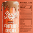 thumbnail image 4 of SPYLT High Protein Milk, Peanut Butter Chocolate, 20g Protein, 60mg Caffeine, Sugar Free, 11 fl oz, 12 Cans, 4 of 10