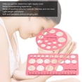 thumbnail image 4 of Sizing Nipple Rulers Set Flange Measurement Tool Silicone Soft For  Round And Rectangle Breastfeeding Gift For New Mothers, 4 of 8