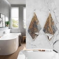 thumbnail image 3 of SKYSONIC Towels Set of 2 Strong Tiger Print for Bathroom Kitchen Travel 16×28 inch, Cotton Bath Towels Lightweight Quickdry for Bathroom Ktichen Travel SPA Gym, 3 of 7