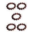 thumbnail image 1 of Sonducket de cuentas de piedra natural roja - de ojo de tigre cómoda y única única Cuentas de oración Fácil de usar Ojo de tigre rojo18MM Type2 NO2, 1 of 6