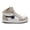Snow / Gris, variant on Old Soles Girl Team Star High Top Lace-Up Sneakers