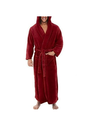 Mens Robes in Mens Pajamas and Robes | Red -