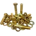 thumbnail image 1 of M&M Fasteners 1,250 Piece Grade 8 Coarse Thread Nut Bolt Hex Bolt & Washer Assortment Kit, 1 of 4