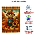 thumbnail image 5 of America Forever Fall Scarecrow Garden Flag, 12.5 x 18 inches Double Sided, Happy Fall Y'all Pumpkin and Sunflower, Pumpkins Harvest, Autumn Garden Decor, Fall Outdoor Seasonal Flags for Yard, Lawn, 5 of 5