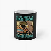 It's Not A Dad Bod Father Figure Bear Beer Lover Funny Classic Mug - 11,11 Oz.