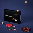 thumbnail image 4 of 1 Set Table Tennis Kit Training Supplies Elastic Flexible Shaft Ping-pong Device Equipment Set (1.1M, With Racket), 4 of 6