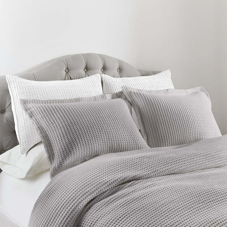 Mills Waffle Adobe Full/Queen Duvet Set - Levtex Home