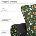 thumbnail image 4 of Yayeee Faucet Mat for Kitchen Sink 14.7" Diatomite Long Splash Guard Pad, Orange Flowers, 4 of 7
