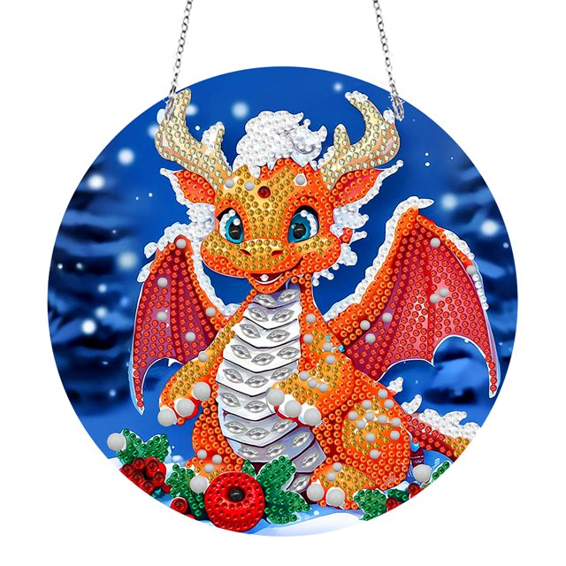 Doble Cara Con para (dragón Navidad)