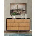 thumbnail image 4 of Origins by Alpine Larsen 7 Drawer Dresser in Black, 4 of 10