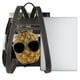 thumbnail image 3 of Balery Pineapple With Black Glasses Mochila de Cuero para Mujeres, Gran Capacidad, Bolsa de Viaje Multifuncional, Mochila de Cuero y Bolsa de Hombro para Mujeres, 3 of 4