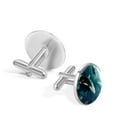 thumbnail image 3 of Whale Men's Stainless Steel Cufflinks for Suits and Dress Shirts Ideal for Formal and Business Occasions, 3 of 6