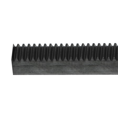 

Uxcell Gear Rack 1.5Mod 20mmx20mmx500mm 45# Steel Straight Linear Spur Rack for Machines Automotive
