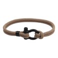 thumbnail image 2 of Pulsera de pareja de acero inoxidable con hebilla en forma de lazo y línea Milano Beach, 2 of 5
