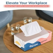 Soft 2-Ply Facial Tissue, White, 100-Count Box, Gentle and Durable (3,000 Tissues, Bulk Pack of 30-Boxes)