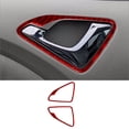 thumbnail image 1 of Real Bright Soft Car Interior Carbon Fiber Sticker DecorationRed Carbon Fiber Interior Front Door Handle Cover For Honda Odyssey 05-10Auto Car Protection Interior Accessories, 1 of 8