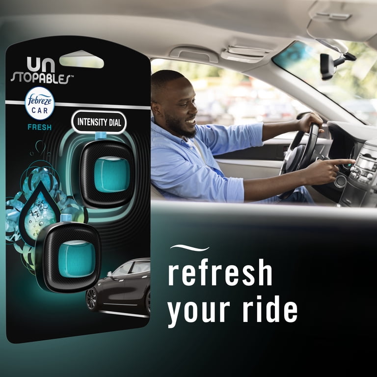 Febreze Car Vent Clips, Unstopables Fresh, 3 Count photo 6