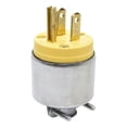 thumbnail image 1 of Clavija Uso Rudo Leviton 125V Gris, 1 of 3