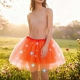 thumbnail image 4 of Wowcloth Women's Chiffon Tutu Skirt with LED Lights, Stretch Fabric for Ballet, Cosplay and Party Performance, 4 of 4