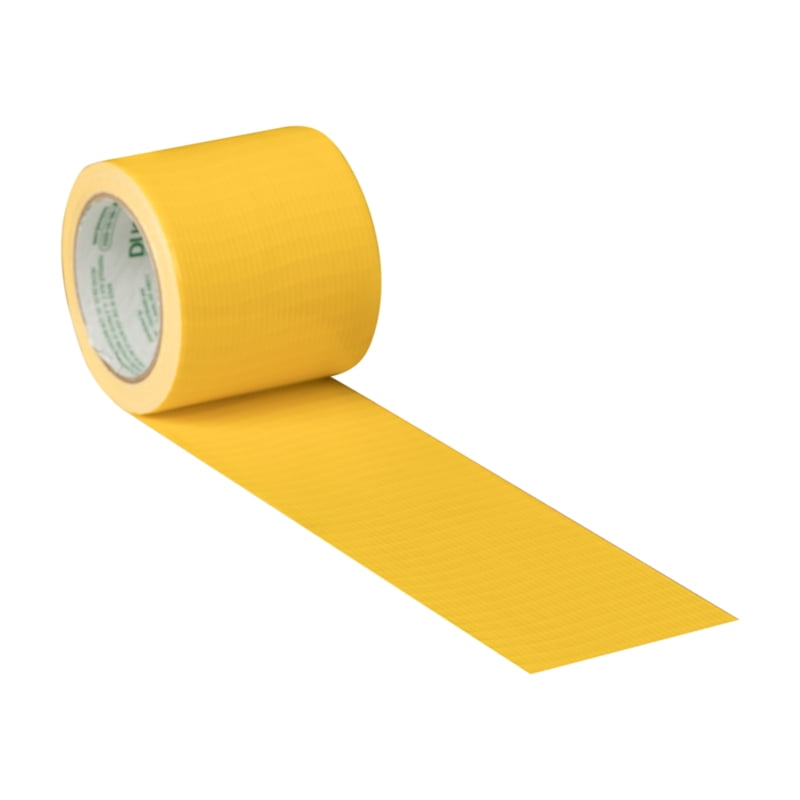Duck 1.88 in. W x 5 yd. L Yellow Solid Duct Tape