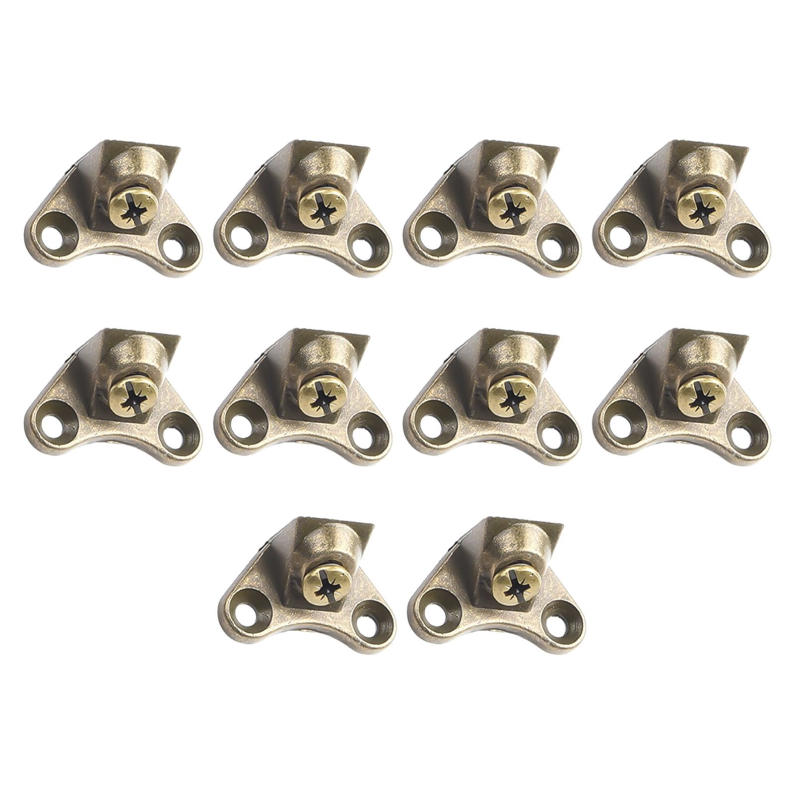 SEHOI 20 PCS Detachable Corner Braces – Butterfly L Bracket, Zinc Alloy, Silver, For Furniture & Frames