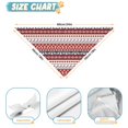 thumbnail image 6 of Dog Bandana 2 Pack,Red Christmas Deer and Snowflake Pattern Bandanas for Dogs,Cat Bandana,Small/ Large Dog Bandana 2 Size,Dog Bandanas Girl Boy, 6 of 6