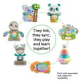 thumbnail image 6 of Fisher-Price Linkimals Play Together Panda Interactive Musical Plush Toy for Infant & Toddler, 6 of 7