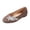 Dark Gray, variant on Round Toe Flat Shoes for Women Rhinestone Floral Casual Slip on Suede Ballet Shoes for Office Work Walking Daily Dark Gray Size 9
