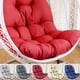thumbnail image 2 of Cojín de silla de huevo para hamaca, asiento de columpio de jardín al aire libre, cojín de respaldo de nido de repuesto para banco, silla de mimbre, sofá Fivean unisex, 2 of 2