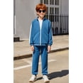 thumbnail image 3 of Arshiner Boy's Active Tracksuits Sets Full Zip Sports Jogging Suits Athletic Running 2 Piece Sweatsuits, 3 of 6