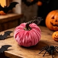 thumbnail image 7 of LEFXSMR Pumpkin Shaped Pillow Decorative Round Velvet Floor Cushion Pumpkin Throw Pillows Fall Home Decor for Thanksgiving Sofa Couch Bed Chair, 7 of 7