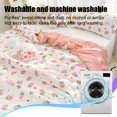 thumbnail image 6 of HongHeng Friendly Plain Printed Washed Cotton Summer Quilt Ventilation Quilt 150x200cm, 6 of 6