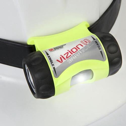 Pacific Helmets Industrial Headlamp,LED,Yellow 517007