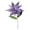 Purple, variant on Vickerman 26" Blue Velvet Poinsettia Artificial Christmas Pick, 3 per Bag