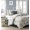 King Blue#5, variant on Cotton Bedding Set Twin Embroidered Medallion Faux Fur Ultra Plush Comforter Mini Set,Comforter Set