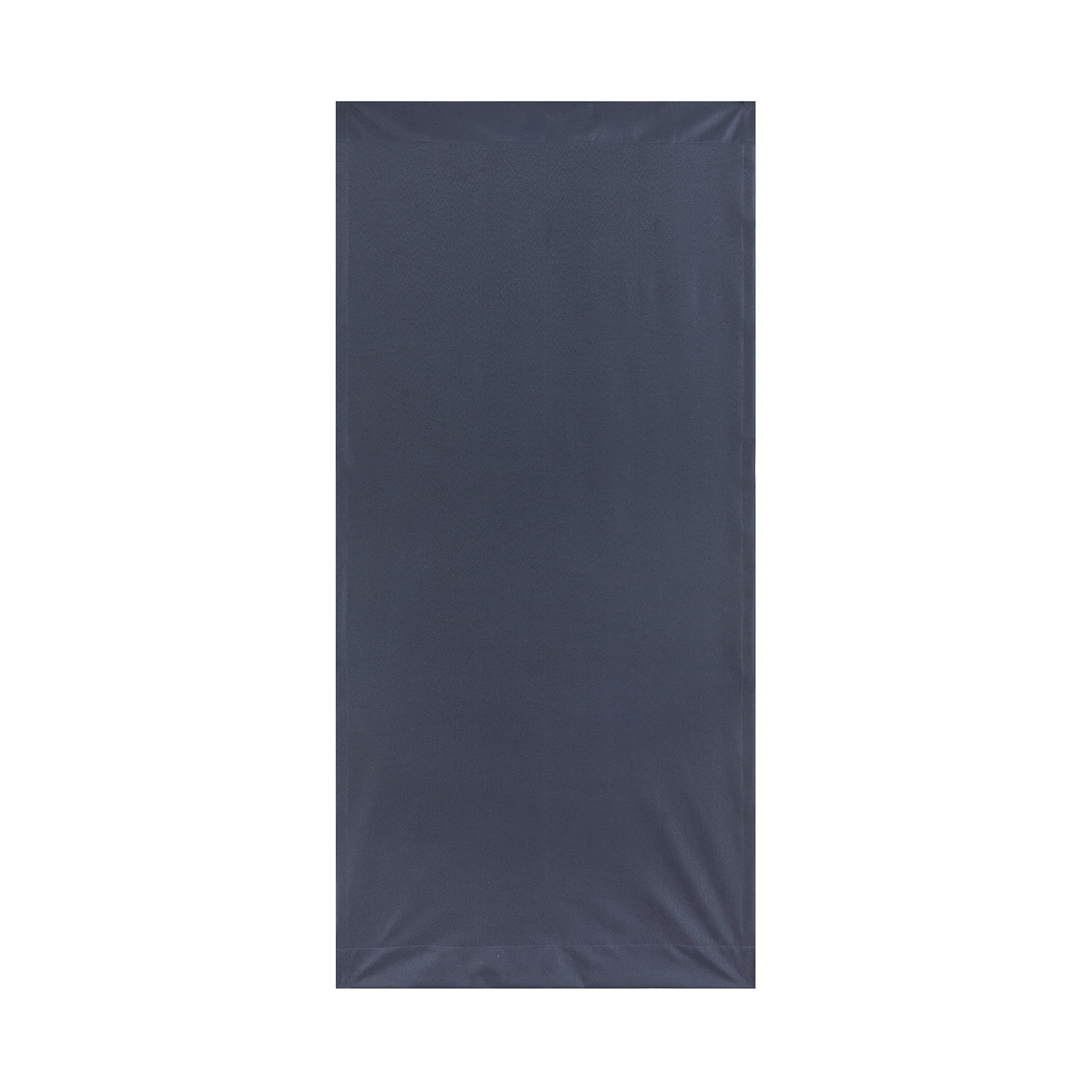 Mainstays Dark Navy Solid Blackout Rod Pocket with Back Tabs Curtain Panel Pair, Set of 2, 30" W x 63" L