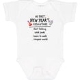 thumbnail image 3 of Inktastic My First New Year's Resolutions Boys or Girls Baby Bodysuit, 3 of 5