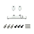 thumbnail image 1 of Bunblic RC Steering Components Professional RC Car Parts for Wltoys Crawler Vehicles Silver, 1 of 8