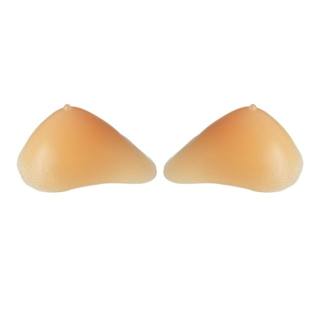 Formas de silicona de pecho falso Vestir Prótesis Mastectomía 400g Yuyangstore Formas de mama de silicona