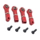 thumbnail image 2 of Modelo de metal del brazo superior del brazo de la mejora de la dirección de la dirección de la dirección de la dirección 1/28 RC Reemplazo de piezas para WLToys K969 K979 K989 K999 P929 rojo seitruly FN001333-01, 2 of 6