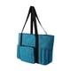 thumbnail image 1 of Bolsa de tejer Bolsa de crochet y bolso de mano Bolsa de almacenamiento de hilo Bolsa de almacenamiento de crochet Crochet azul, 1 of 9