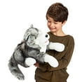 thumbnail image 3 of Folkmanis Timber Wolf Marionnette à Main, 3 of 4