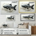 thumbnail image 4 of Designart "Magical Marine Life Animals" Marine Animals Canvas Wall Art, 4 of 7