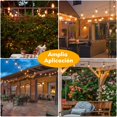 thumbnail image 2 of 24PCS Focos Led Luz Calida, Bombillas de Repuesto LED S14, Focos Vintage Luz calida, Inastillable e Impermeable, 2200K, E26, 110V, para Luces de Cadena para Exteriores, 2 of 9