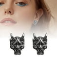 thumbnail image 1 of Unisex Retro Gothic Punk Earrings Fashion Accessory for Daily Wear and with Metallic Texture, 1 of 7