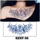 thumbnail image 3 of 4 falso tatuaje cara cuello brazo semipermanente tatuaje flor la pluma adultos tatuaje Kits TUNC Sencillez, 3 of 4