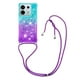 thumbnail image 1 of Funda para Xiaomi Redmi Note 13 Pro 5G Brillantina Líquida Divertida Reluciente y con Cristales en Movimiento Cuerpo Cruzado con Cordón Ajustable, 1 of 5