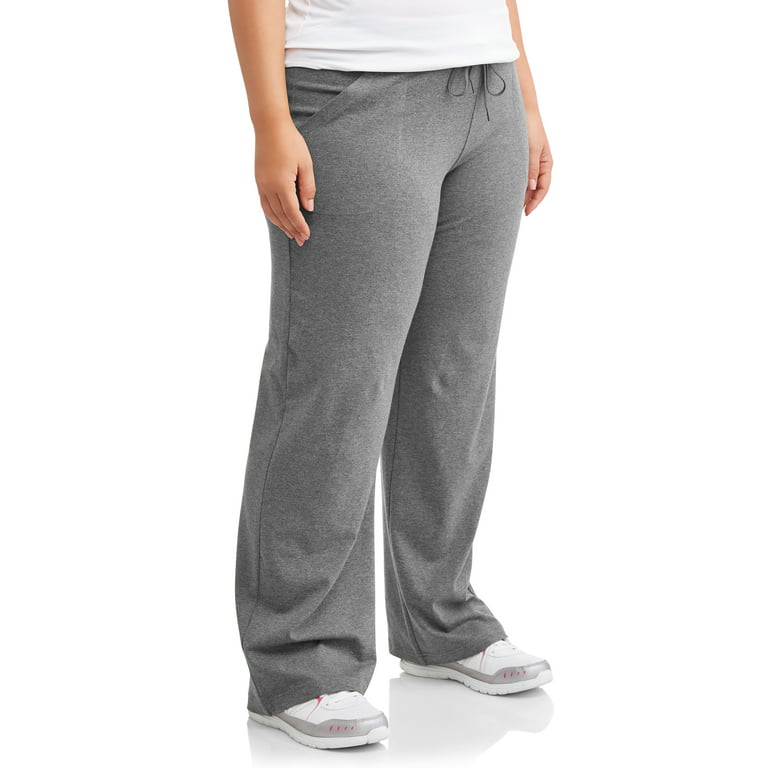 Athletic Works Women's and Women's Plus Dri-More Core Relaxed Fit Yoga Pants  
